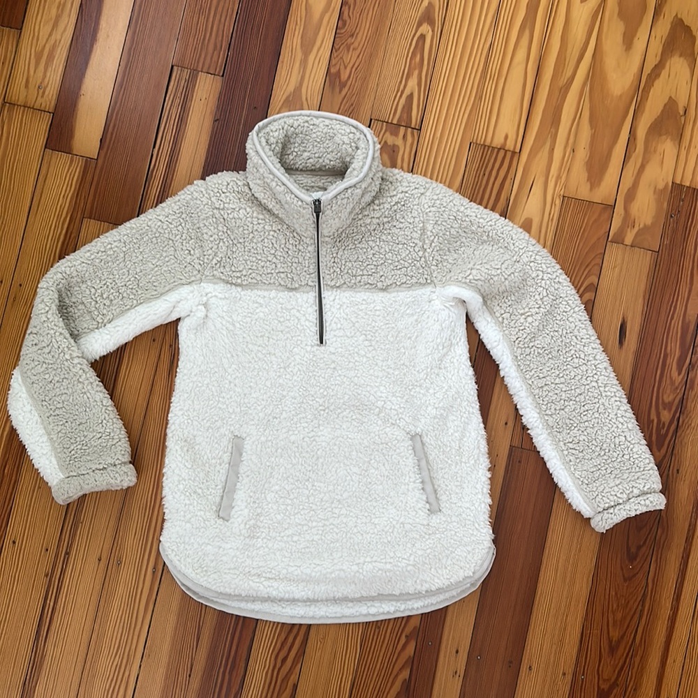 Abercrombie & Fitch Sherpa Pullover
